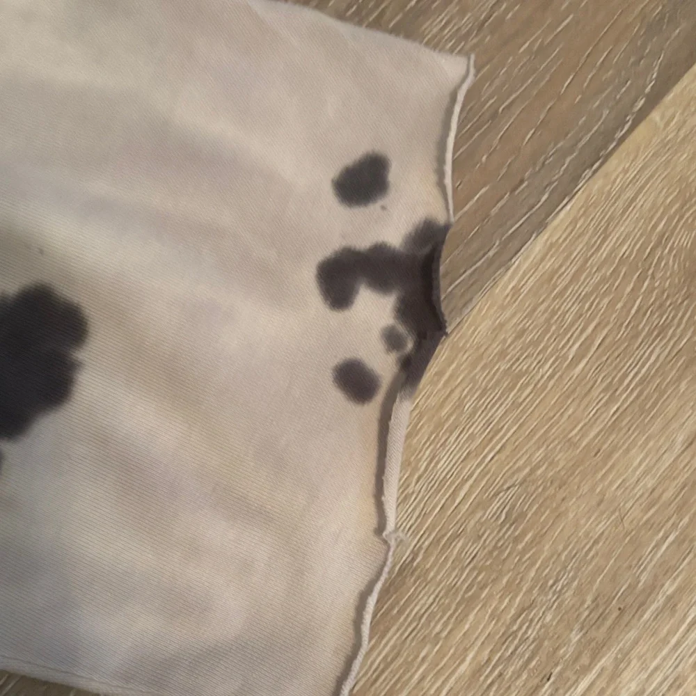 Nike Women's short Sleeve Tie-Dye Tee - Black and Gray large - Picture 6 of 8